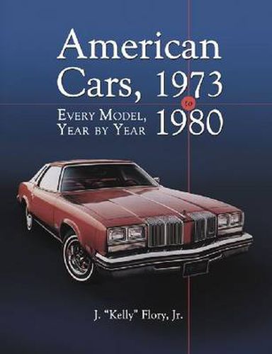 Cover image for American Cars, 1973-1980
