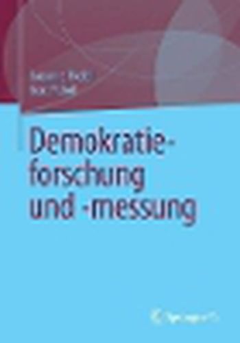 Cover image for Demokratieforschung Und -Messung