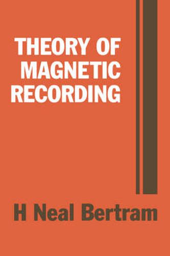 Cover image for Theory of Magnetic Recording