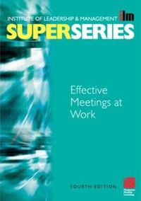 Cover image for Effective Meetings at Work