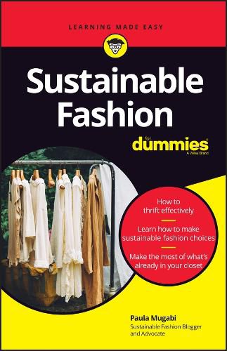 Cover image for Sustainable Fashion For Dummies