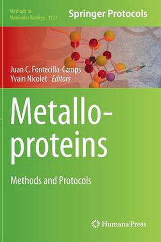 Cover image for Metalloproteins: Methods and Protocols