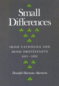 Cover image for Small Differences: Irish Catholics and Irish Protestants, 1815-1922: An International Perspective