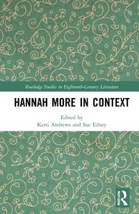 Cover image for Hannah More in Context