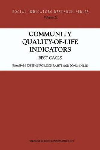 Cover image for Community Quality-of-Life Indicators: Best Cases