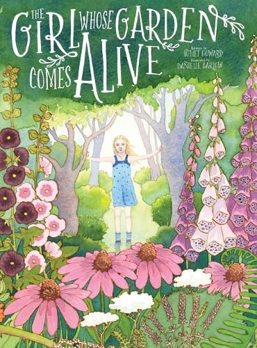 Cover image for The Girl Whose Garden Comes Alive
