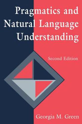 Cover image for Pragmatics and Natural Language Understanding