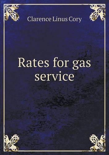 Cover image for Rates for gas service