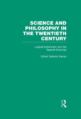 Cover image for Logical Empiricism and the Special Sciences: Reichenbach, Feigl, and Nagel