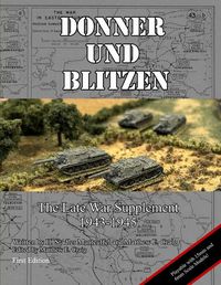 Cover image for Donner Und Blitzen - The Late War Supplement 1943 to 1945