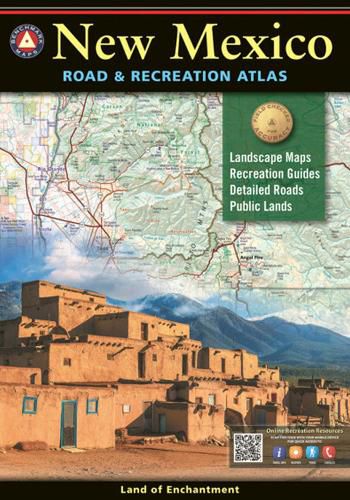 Cover image for New Mexico Road & Recreation Atlas 10th Ed
