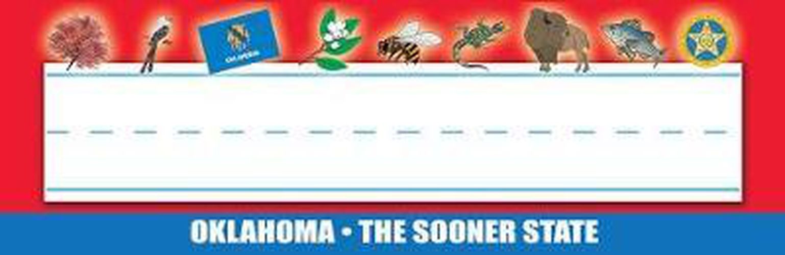 Cover image for Oklahoma Nameplates - Pack of 36