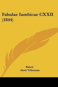 Cover image for Fabulae Iambicae CXXII (1844)