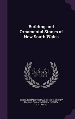 Cover image for Building and Ornamental Stones of New South Wales