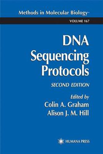 Cover image for DNA Sequencing Protocols