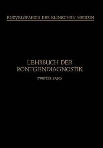 Lehrbuch Der Roentgendiagnostik