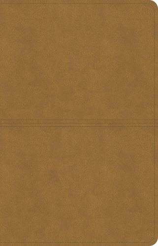 Cover image for CSB Thinline Reference Bible, Digital Study Edition, Camel Suedesoft Leathertouch