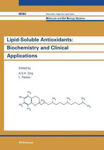 Cover image for Lipid-Soluble Antioxidants: Biochemistry and Clinical Applications