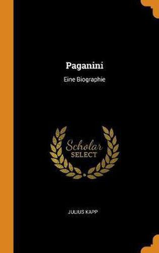Cover image for Paganini: Eine Biographie