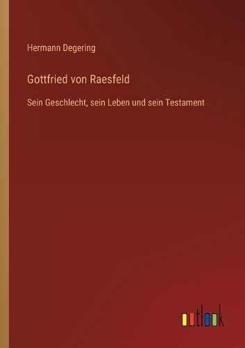 Cover image for Gottfried von Raesfeld