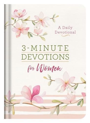 Cover image for 3-Minute Devotions for Women: A Daily Devotional