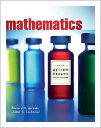 Cover image for Mathematics with Allied Health Applications