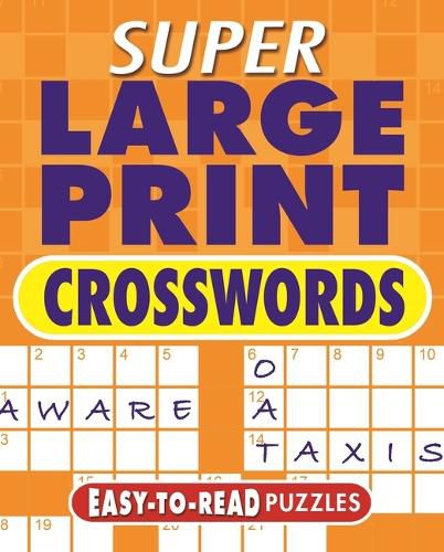 Cover image for Super Large Print Crosswords