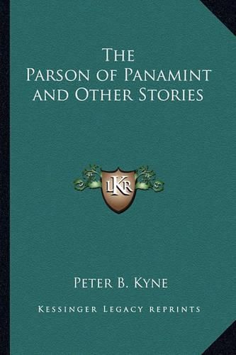 Cover image for The Parson of Panamint and Other Stories