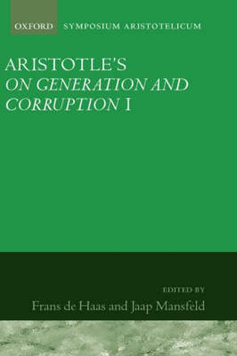 Aristotle's  On Generation and Corruption