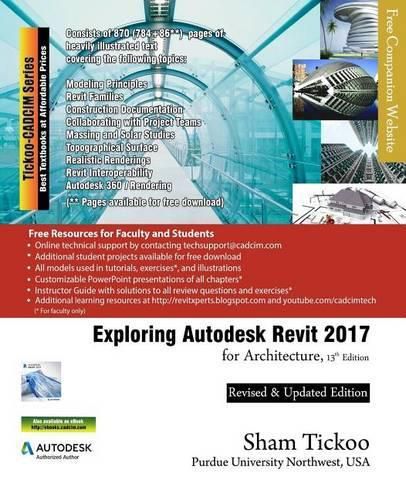 Cover image for Exploring Autodesk Revit 2017 for Architecture