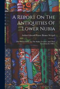 Cover image for A Report On The Antiquities Of Lower Nubia