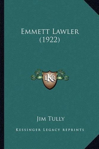 Cover image for Emmett Lawler (1922) Emmett Lawler (1922)