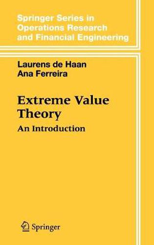 Cover image for Extreme Value Theory: An Introduction