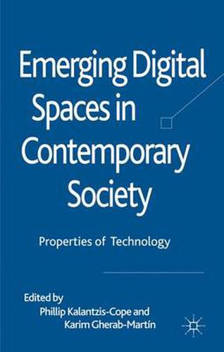 Cover image for Emerging Digital Spaces in Contemporary Society: Properties of Technology
