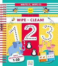 Cover image for Write It, Wipe It! Wipe-Clean 123