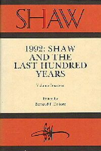 Cover image for Shaw: The Annual of Bernard Shaw Studies