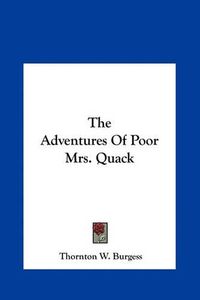 Cover image for The Adventures of Poor Mrs. Quack