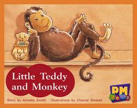 Cover image for Little Teddy and Monkey