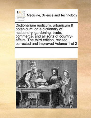 Cover image for Dictionarium Rusticum, Urbanicum & Botanicum