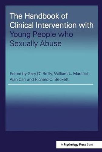 The Handbook of Clinical Intervention with Young People who Sexually Abuse