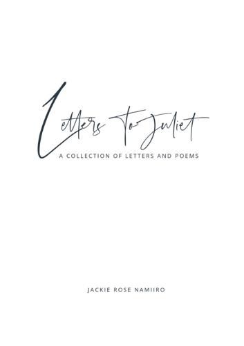 Cover image for Letters to Juliet: a collection of letters and poems