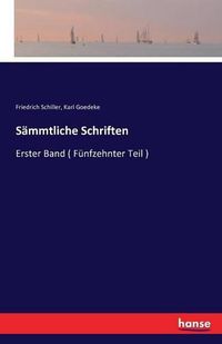 Cover image for Sammtliche Schriften: Erster Band ( Funfzehnter Teil )