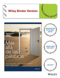 Cover image for Mas alla de las palabras: Intermediate Spanish