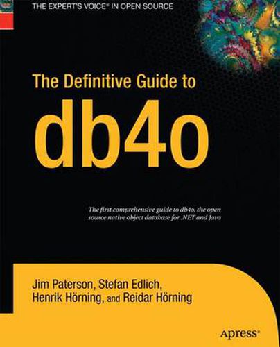 Cover image for The Definitive Guide to db4o