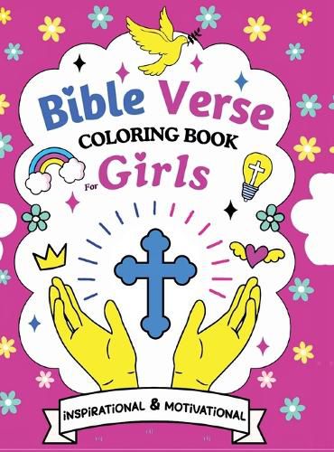 Cover image for Bible Verse Coloring Book For Girls