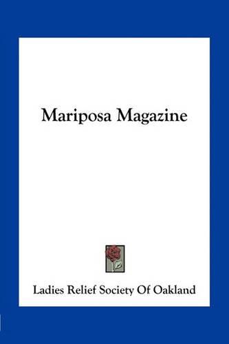 Cover image for Mariposa Magazine