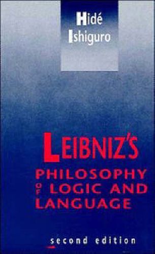 Cover image for Leibniz's Philosophy of Logic and Language