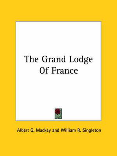 Cover image for The Grand Lodge of France