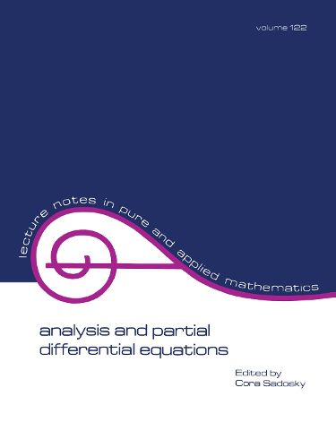 Cover image for Analysis and Partial Differential Equations: A Collection of Papers Dedicated to Mischa Cotlar