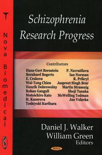 Cover image for Schizophrenia Research Progress